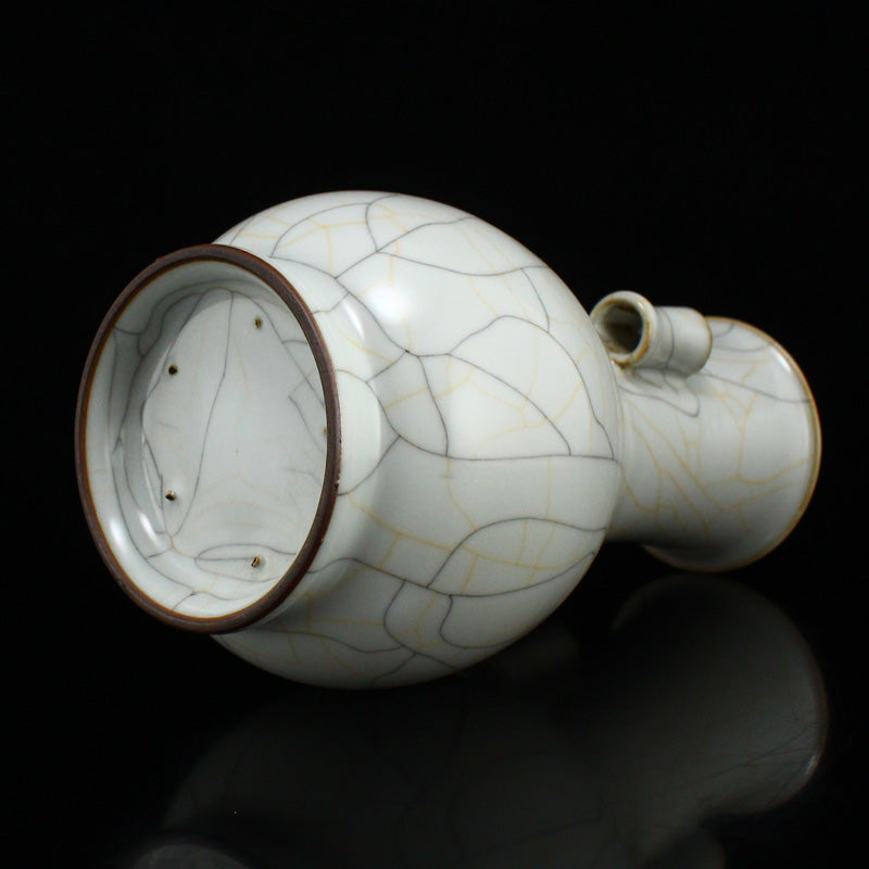 Chinese Ru Kiln Double Ears Porcelain Vase