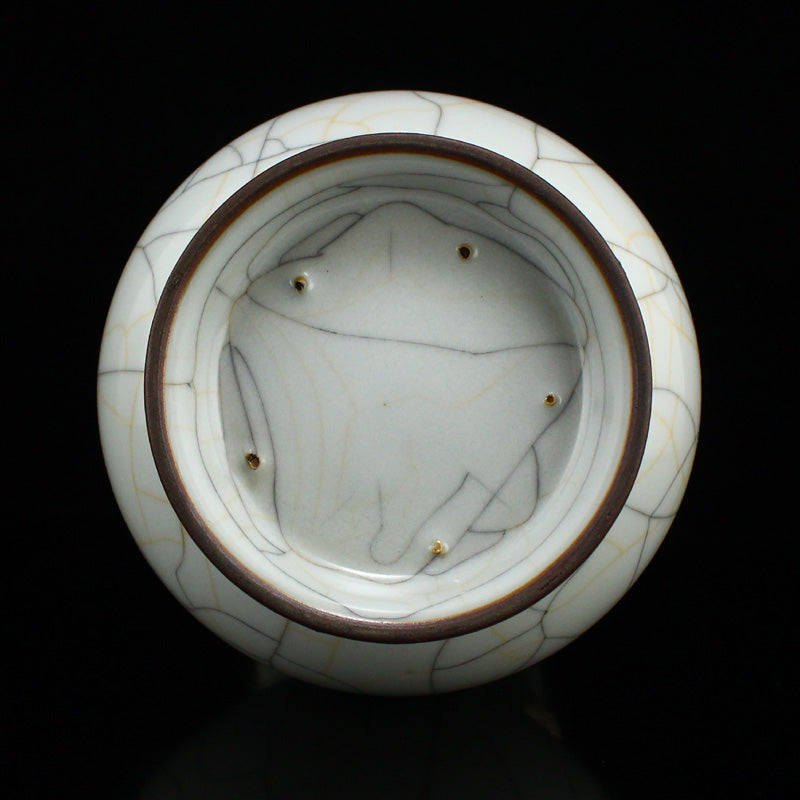 Chinese Ru Kiln Double Ears Porcelain Vase