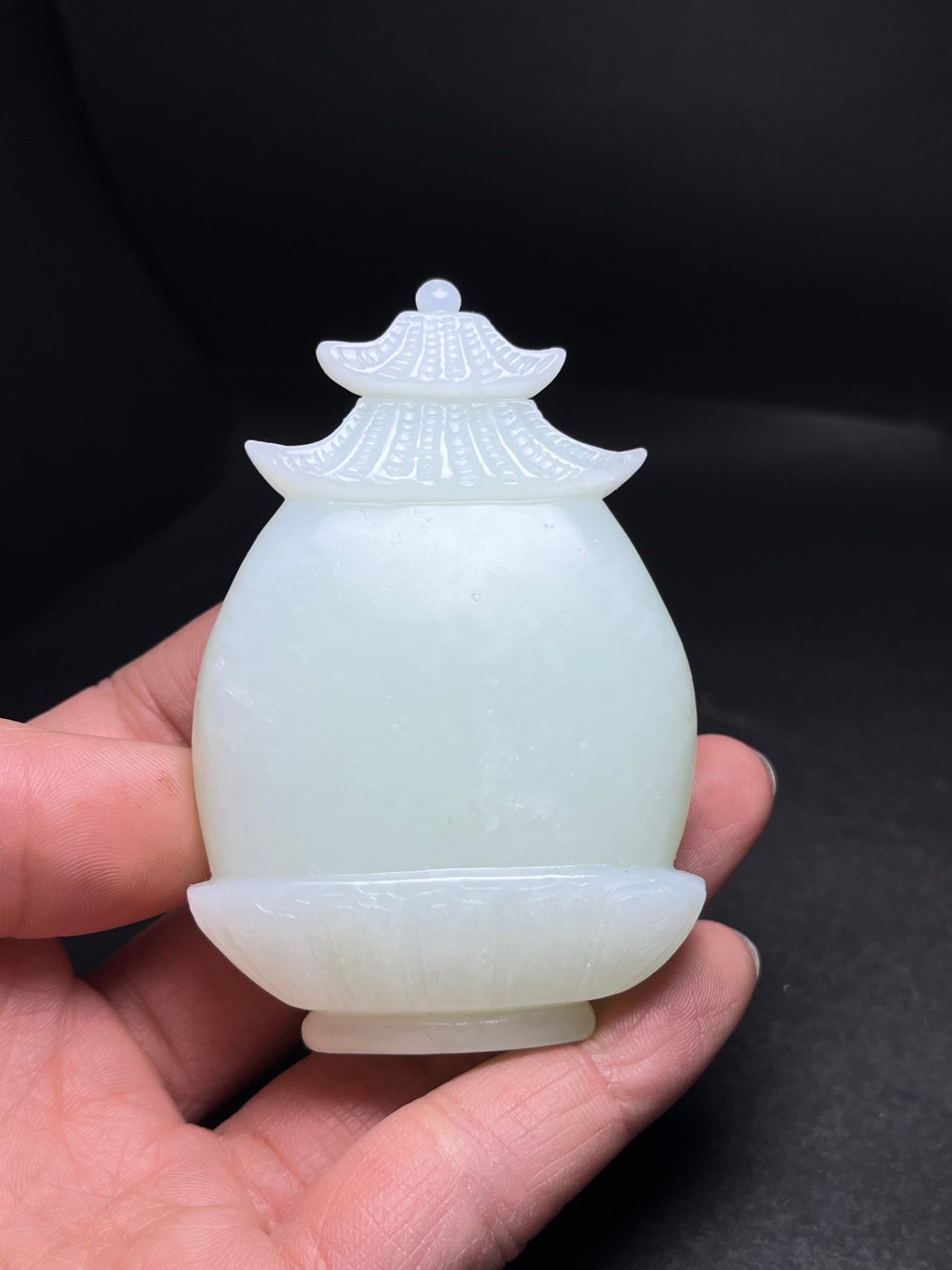 A1765 Superb Chinese Hetian Jade Carved Siddhartha Buddha Shrines Statue
