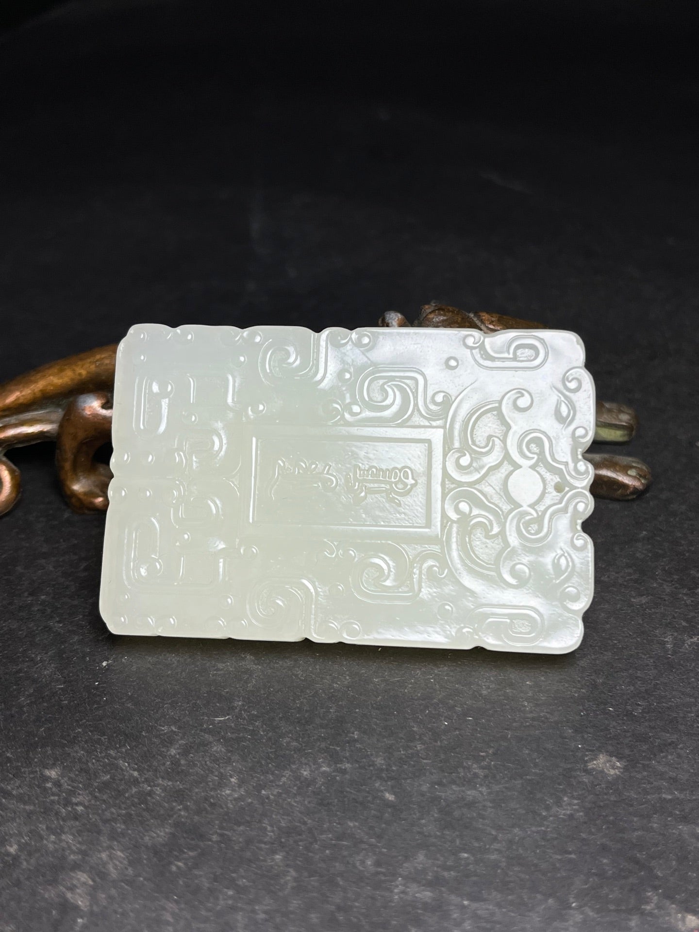 A1788 Chinese Natural Hetian Jade Pendant