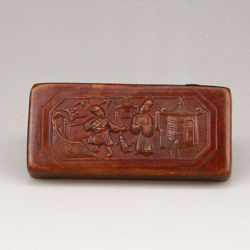Vintage Copper Ink Box