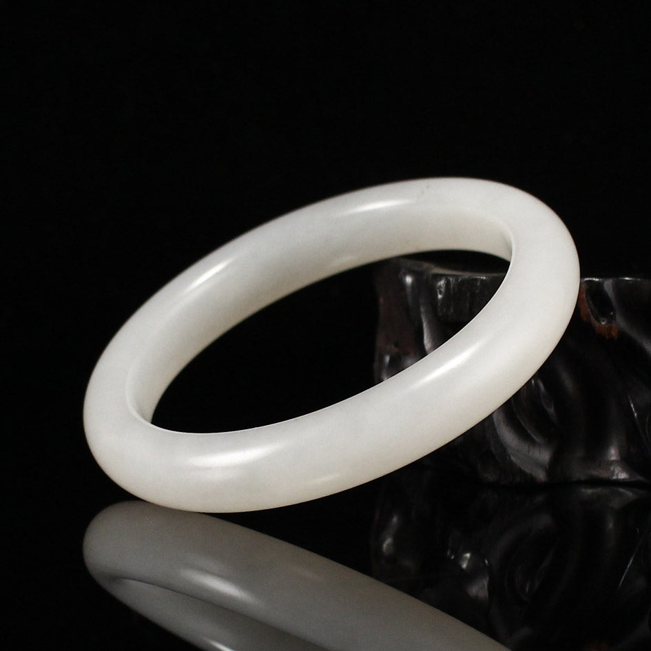 Inside Diameter 57.5mm Natural Jade Bracelet