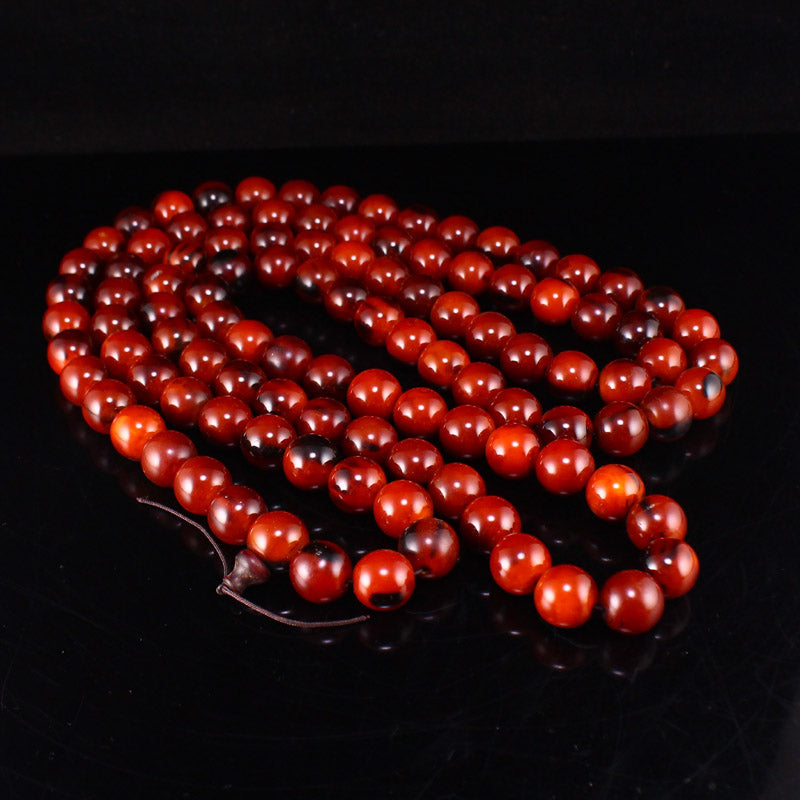 17MM Bead Ox Horn Beads Necklace