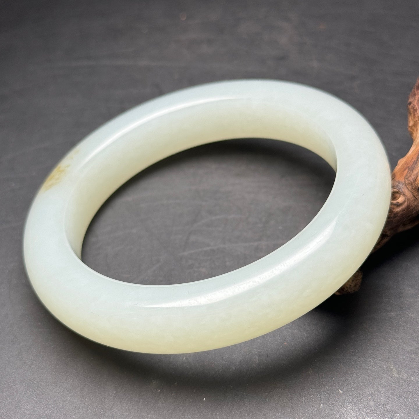 A0165 Inside Diameter 56MM Chinese Natural Hetian Jade Bracelet