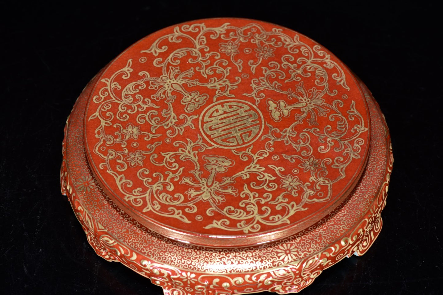 A0818 A Pair Chinese Qing Dynasty Gilt Gold Famille Rose Enamel Urchin Design Porcelain Incense Burner