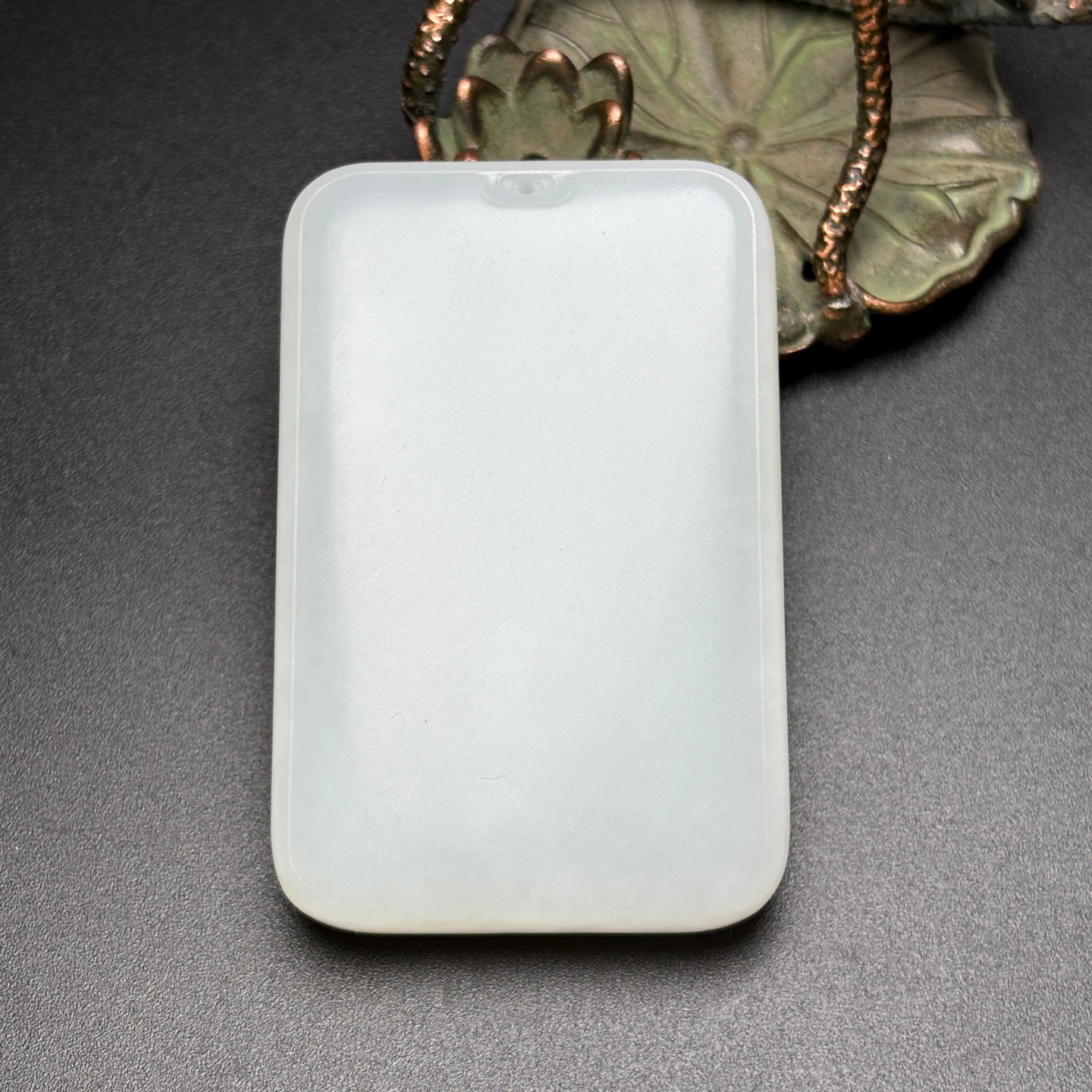 A0928 Superb Chinese White Hetian Jade Lucky Pendant