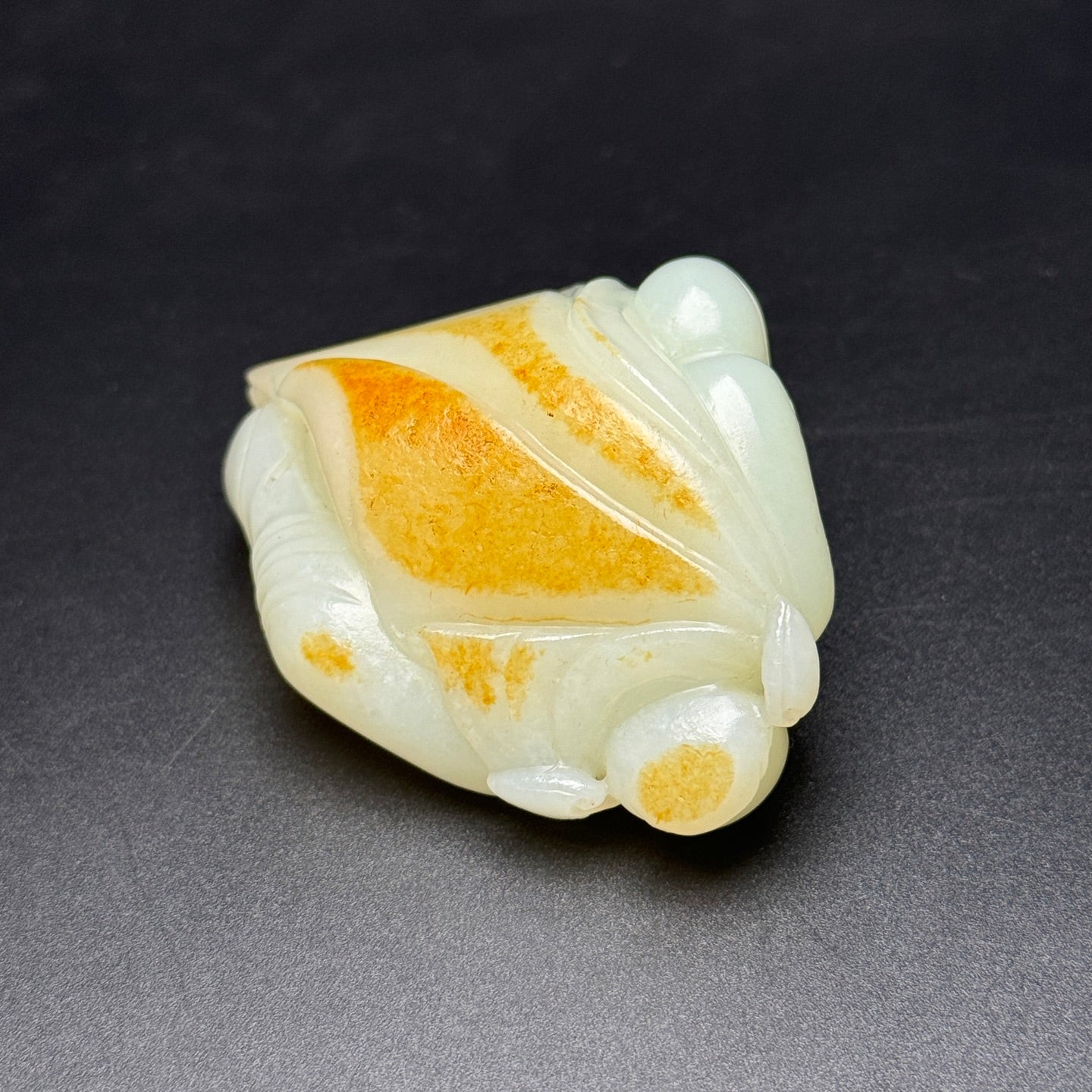 A1075 Superb Chinese Hetian Jade Carved Heavenly Ghostcatcher Statue