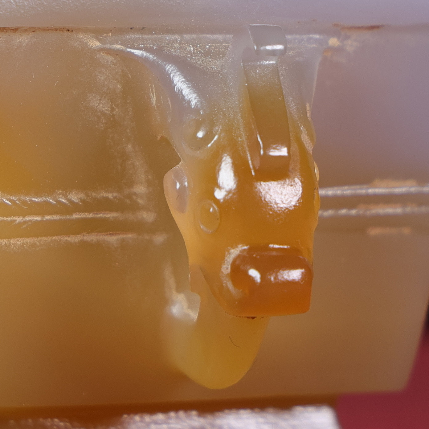 A1530 Exquisite Agate Carved Double Ear Incense Burner