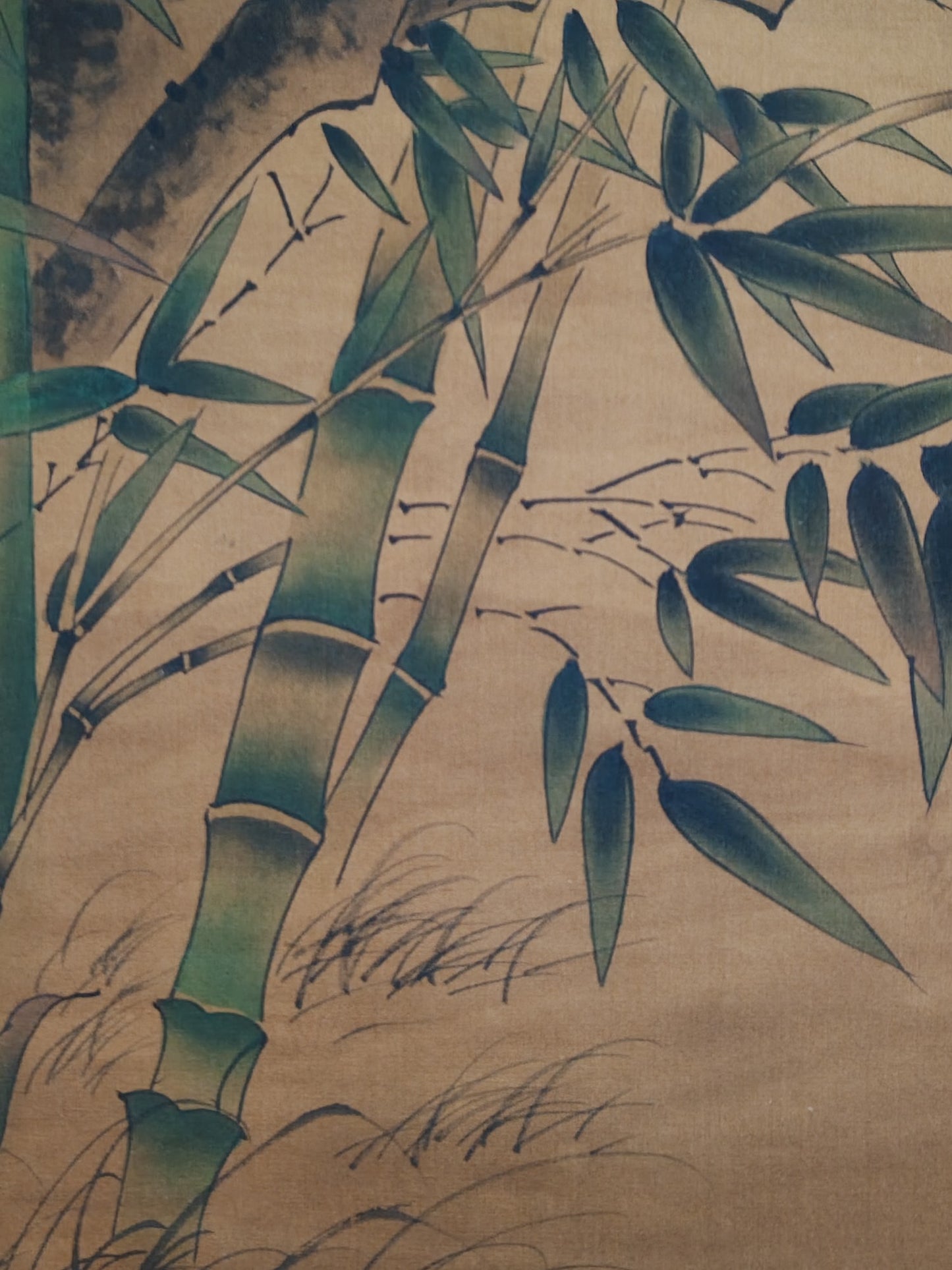 A1659 Chinese Watercolour On Silk Bird Design Painting - Cui Bai