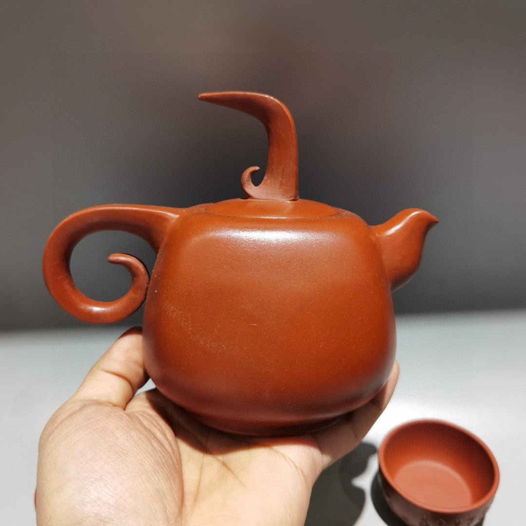 A1710 A Set Chinese Yixing Zisha Teapot w Cups