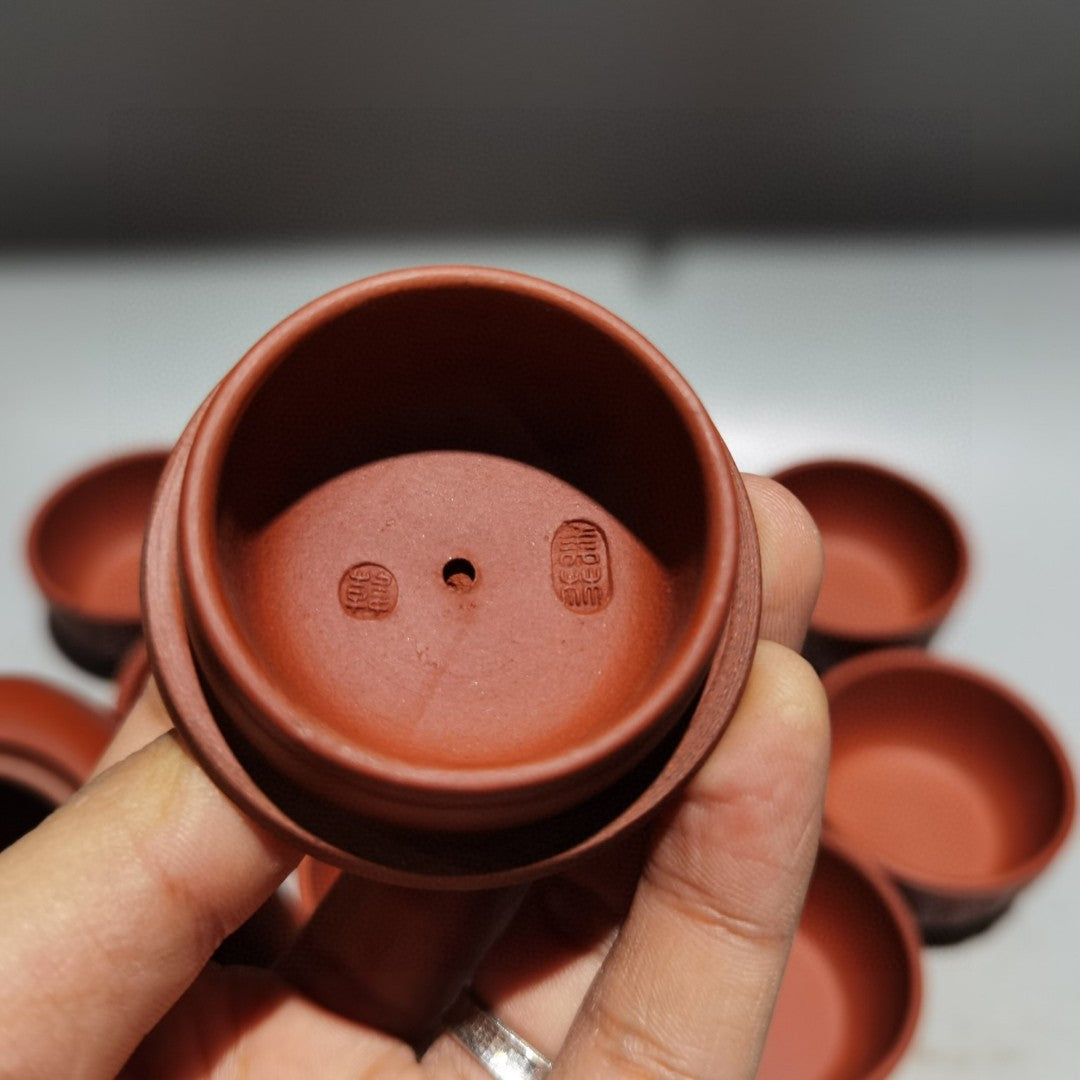 A1710 A Set Chinese Yixing Zisha Teapot w Cups