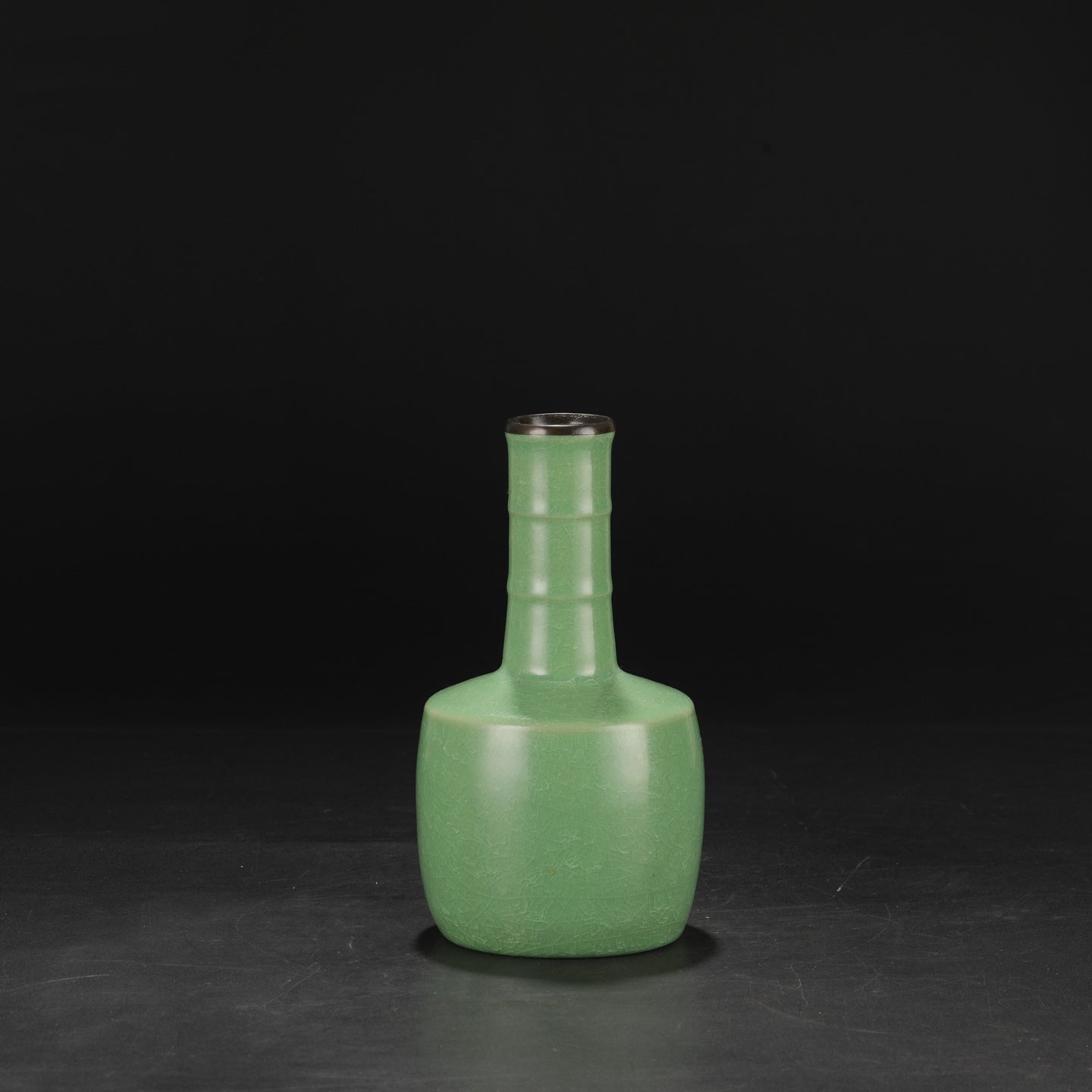 A1753 Vintage Chinese Ru Kiln Porcelain Vase