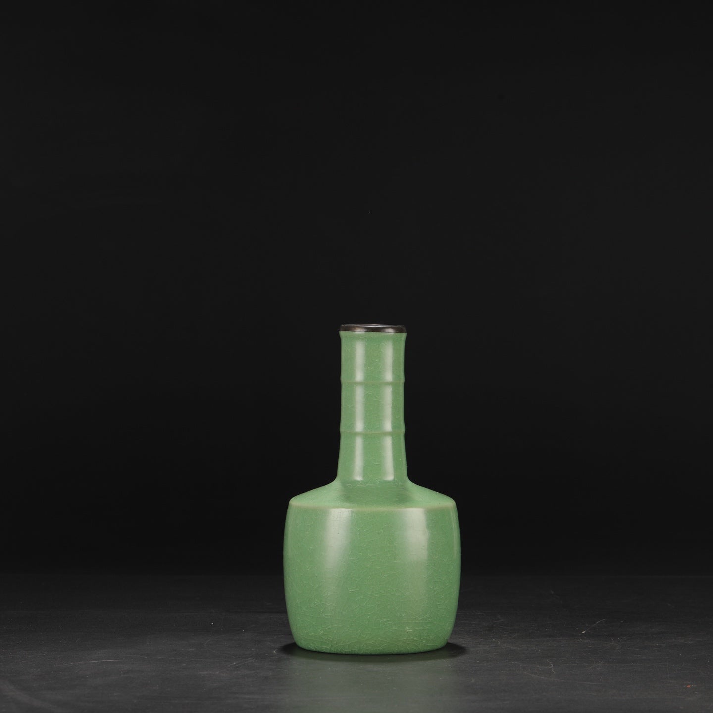 A1753 Vintage Chinese Ru Kiln Porcelain Vase