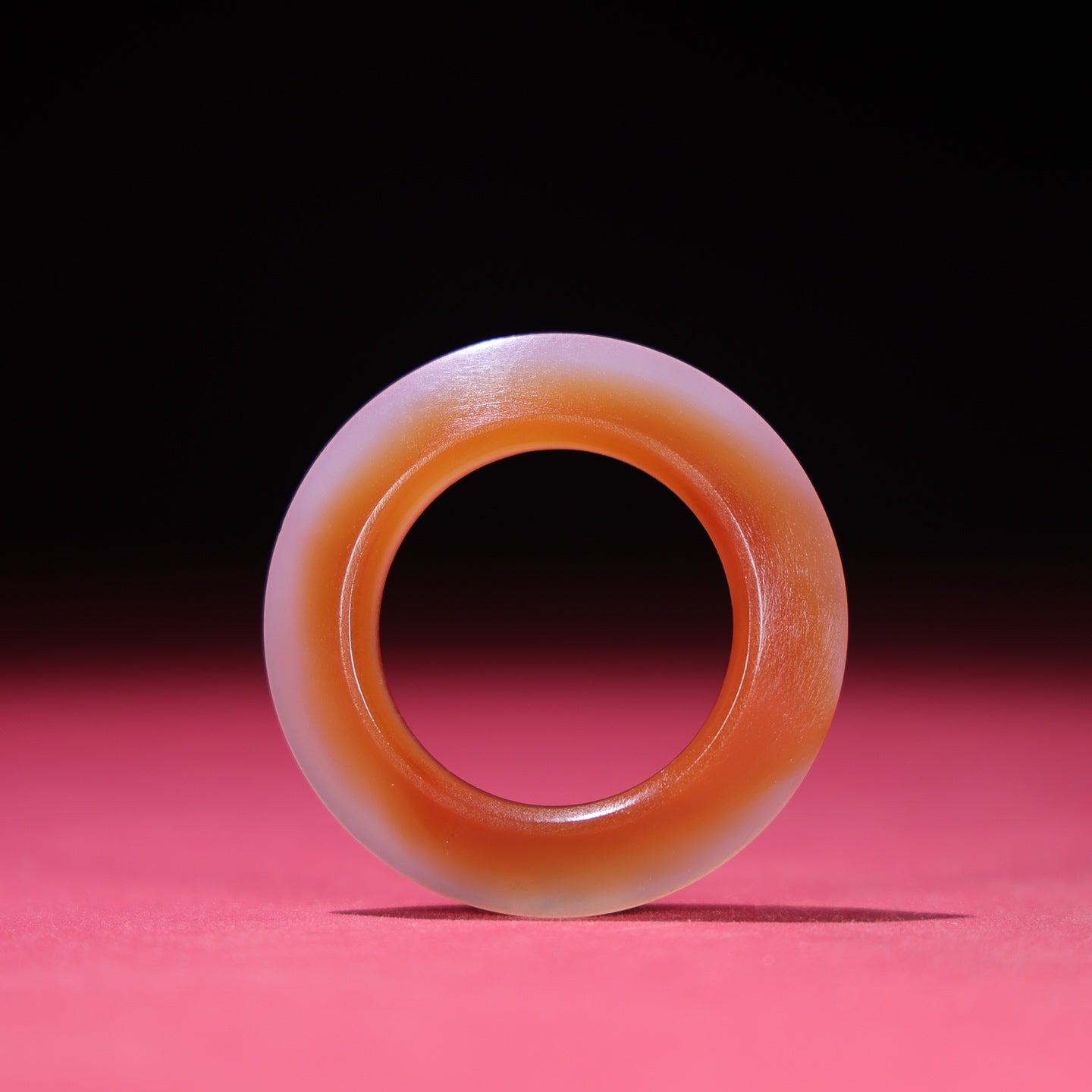 A1830 Exquisite Chinese Agate Ring Pendant