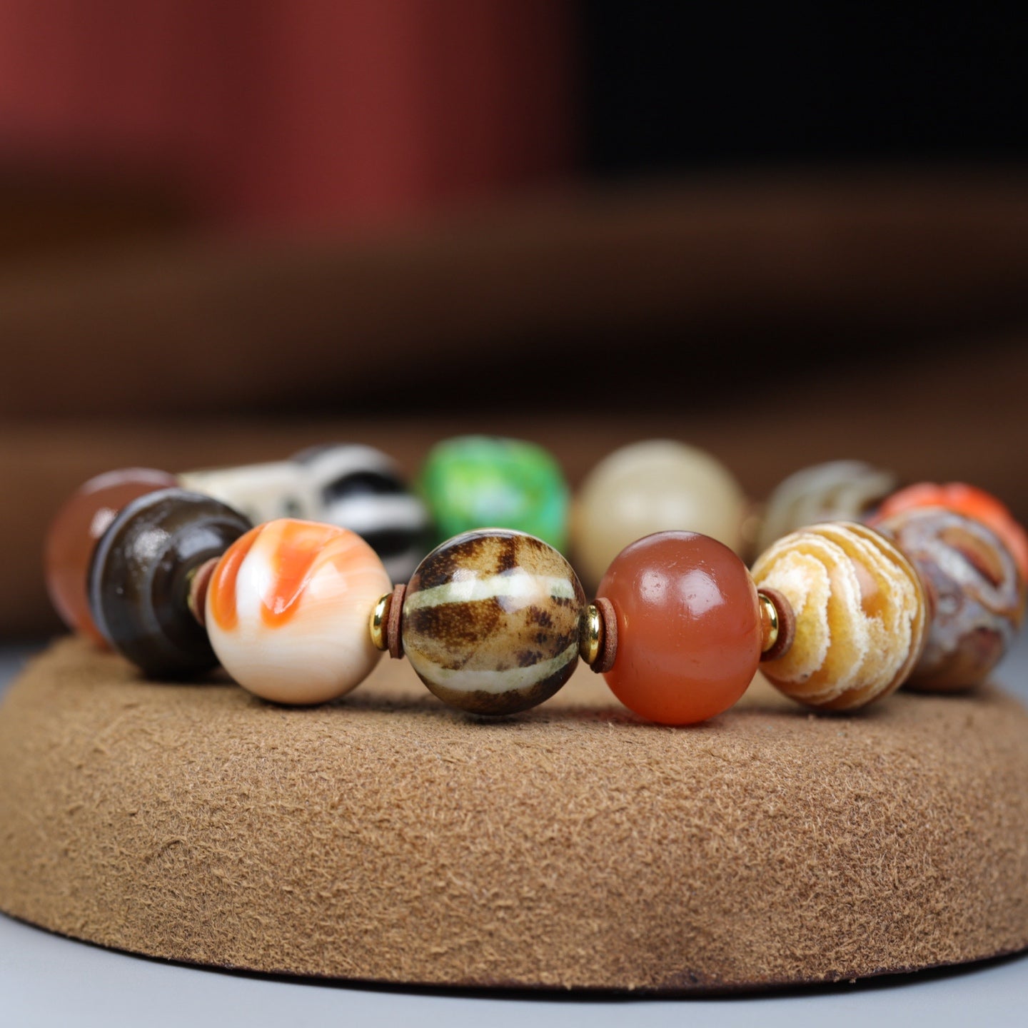 A1934 Hand Woven Beautiful Multicolored Beads Bracelet