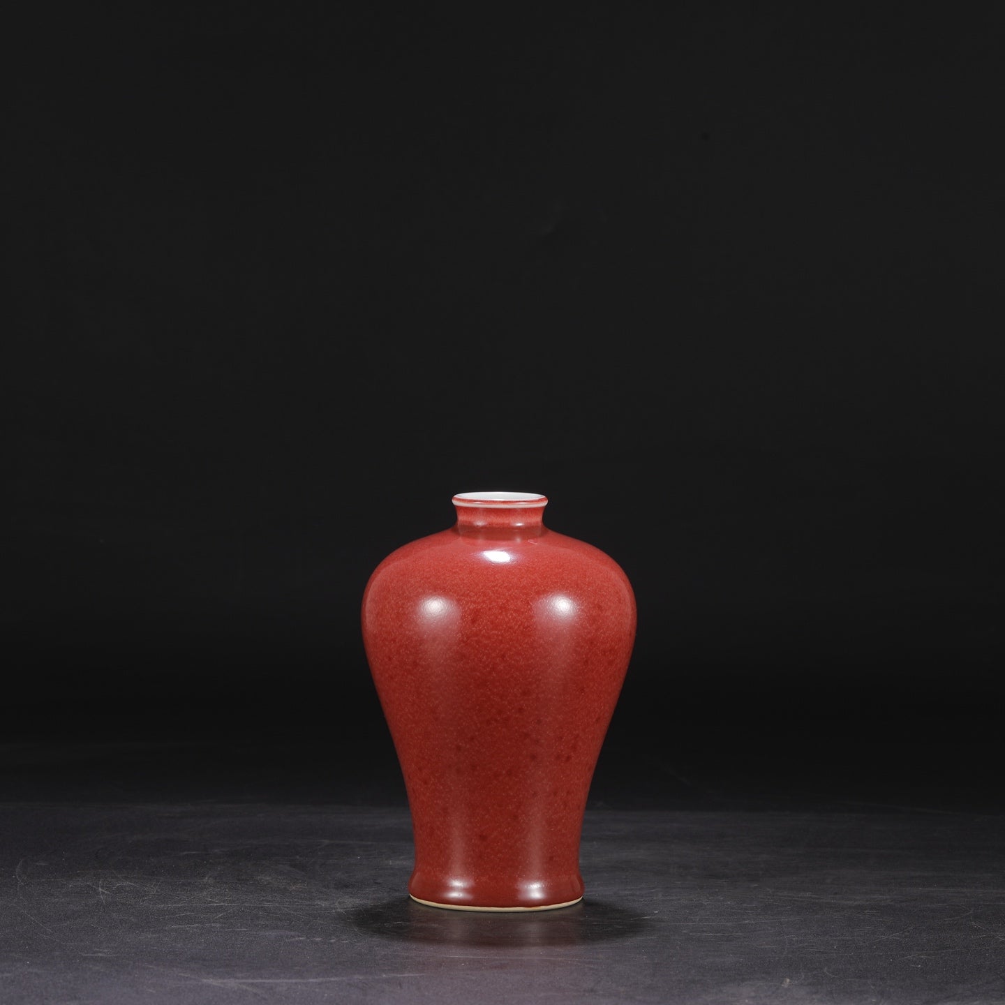 A1954 Chinese Red Glaze Porcelain Vase