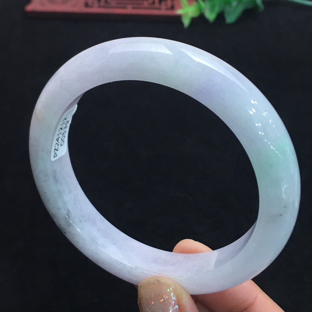 A2024 Inside Diameter 59 MM Beautiful Natural Jadeite Bracelet