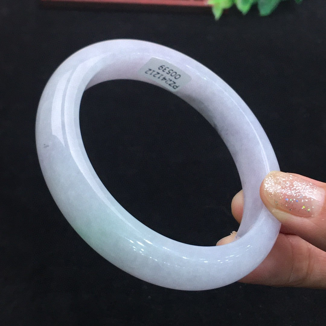 A2024 Inside Diameter 59 MM Beautiful Natural Jadeite Bracelet
