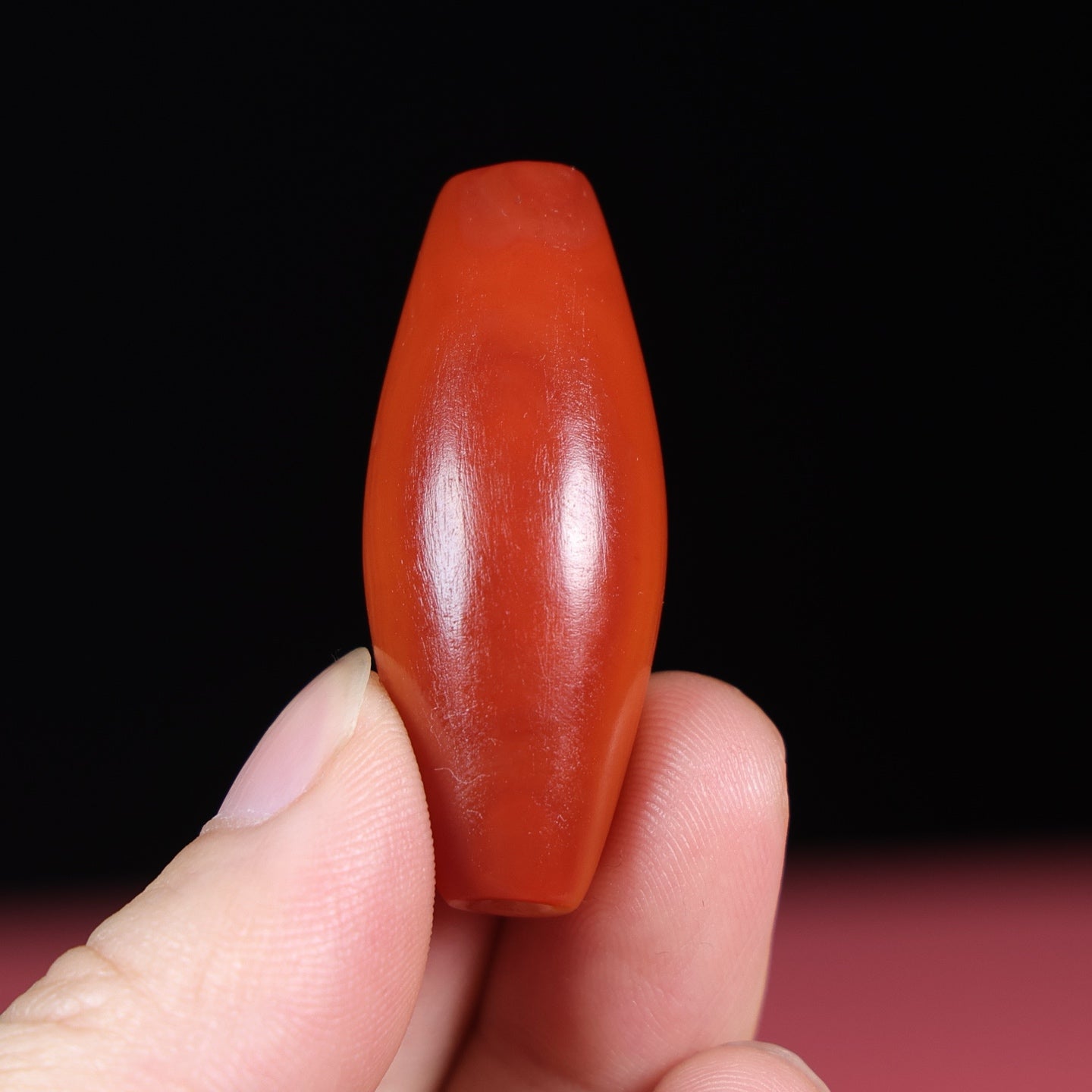 A2114 Beautiful Red Agate Lucky Pendant