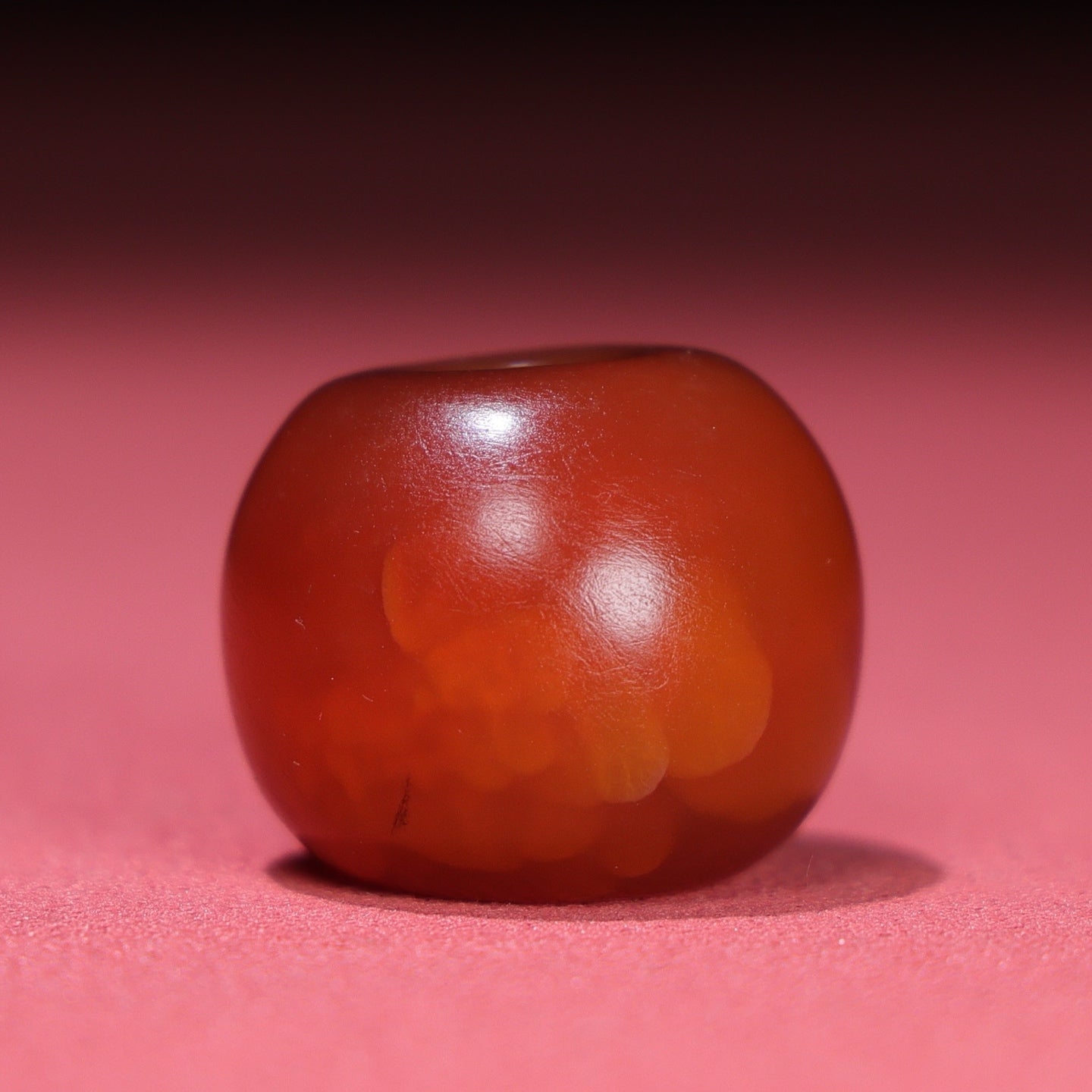A2167 Beautiful Chinese Red Agate Bead Pendant