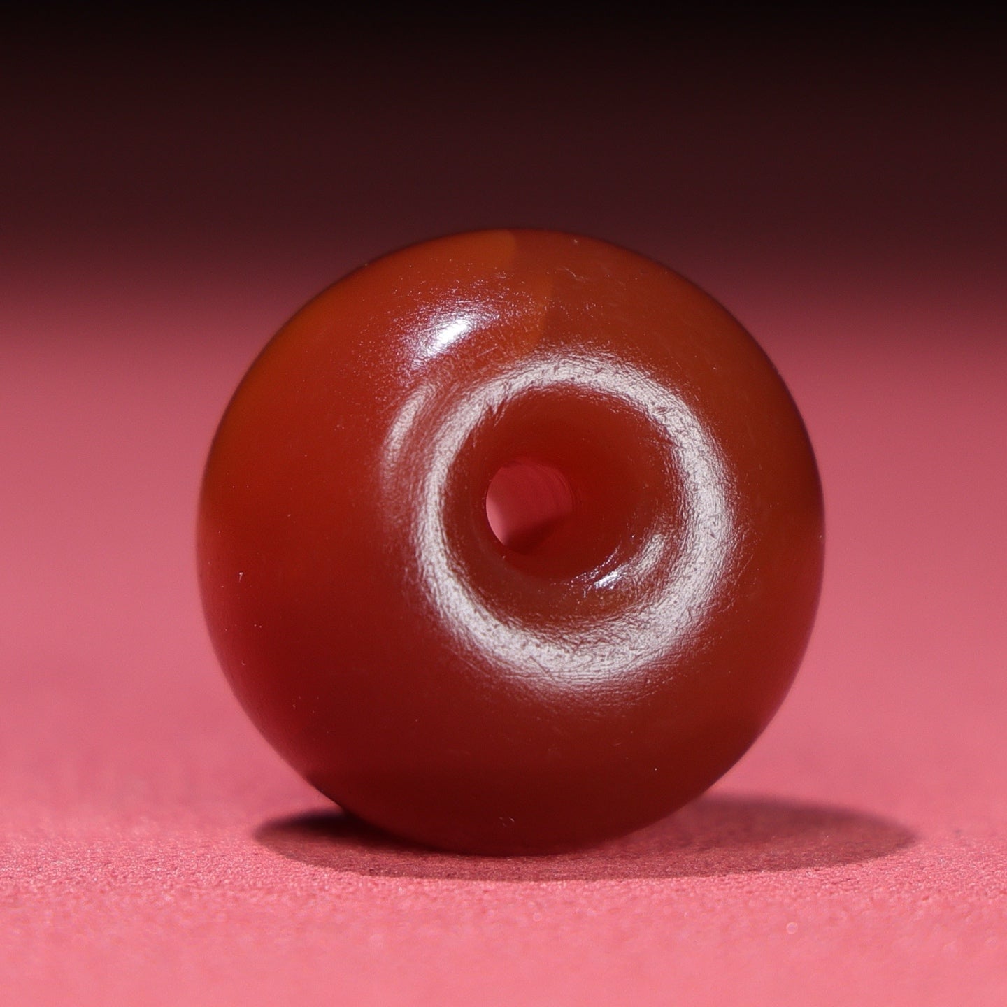 A2167 Beautiful Chinese Red Agate Bead Pendant