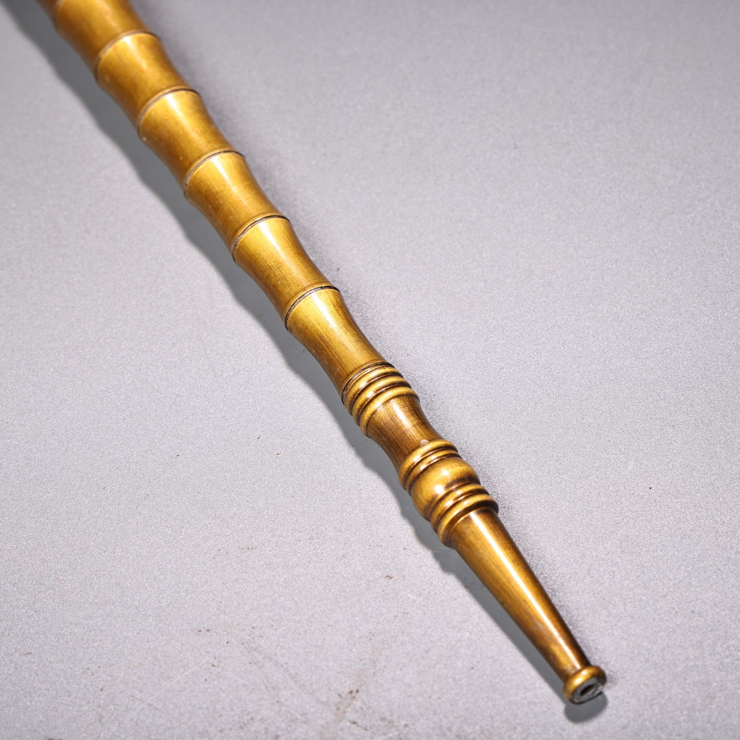A2214 Vintage Chinese Brass Tobacco Pipe