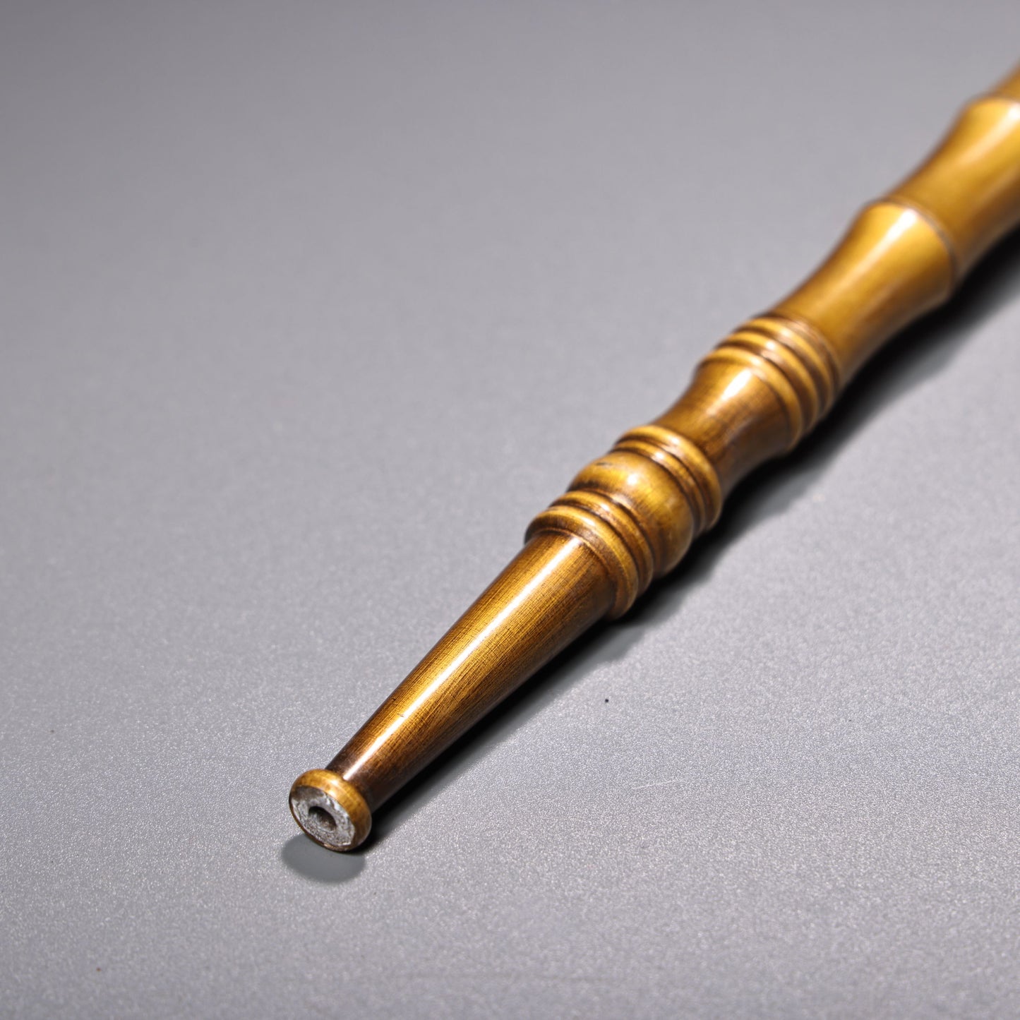 A2214 Vintage Chinese Brass Tobacco Pipe