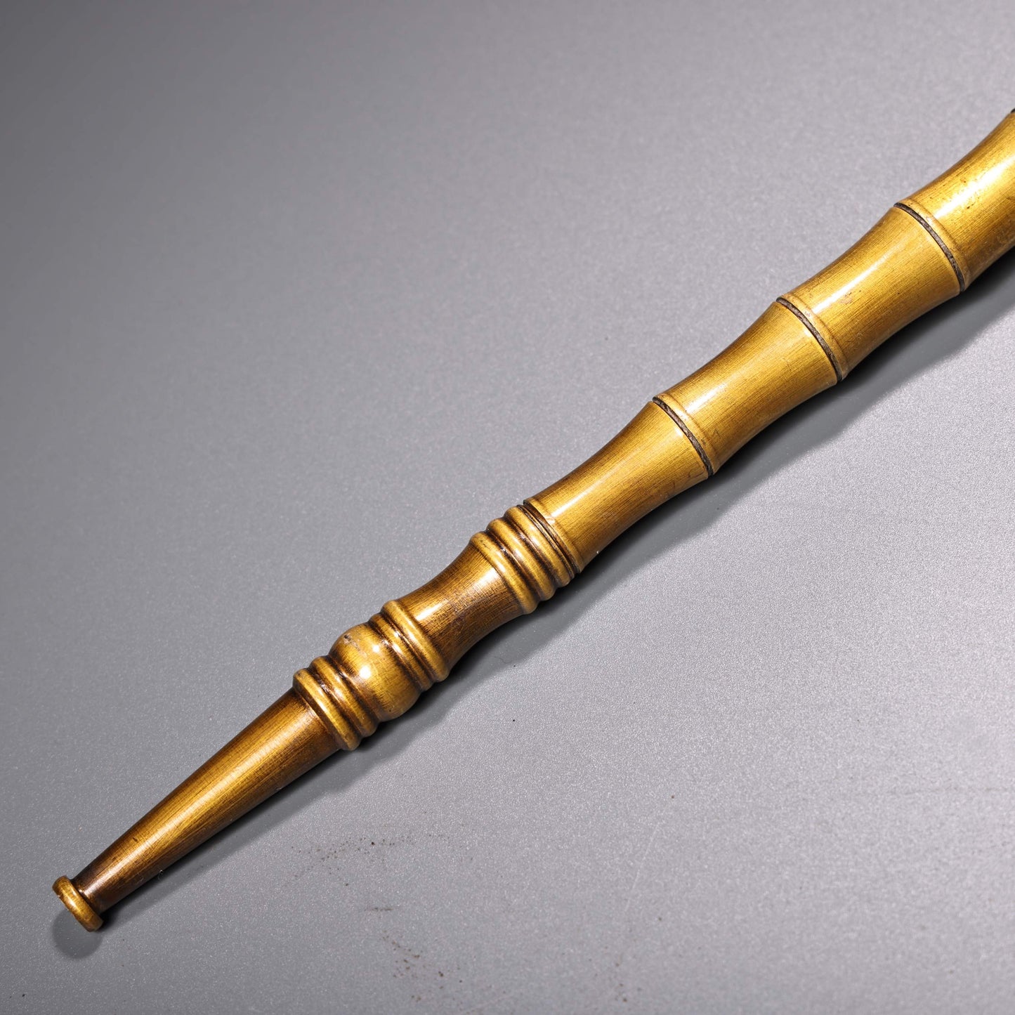 A2214 Vintage Chinese Brass Tobacco Pipe