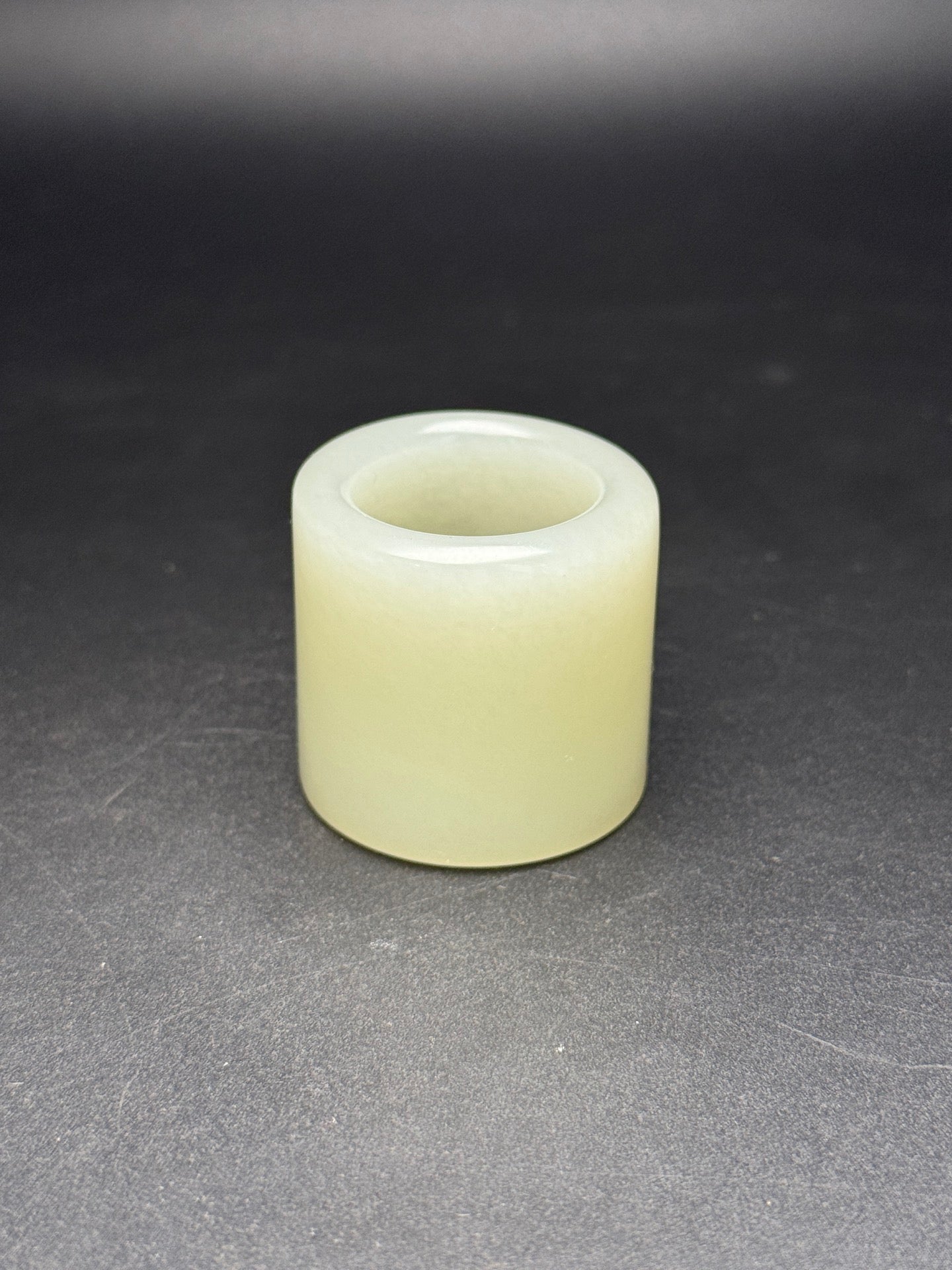A2286 Inside Diameter 22MM Chinese Hetian Jade Thumb Ring