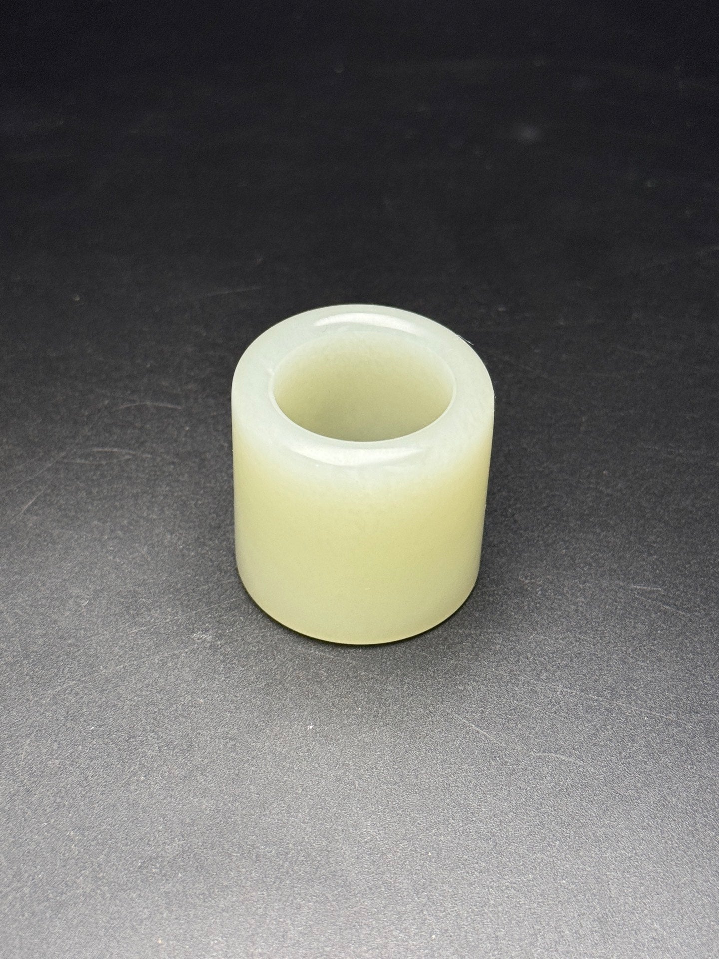 A2286 Inside Diameter 22MM Chinese Hetian Jade Thumb Ring