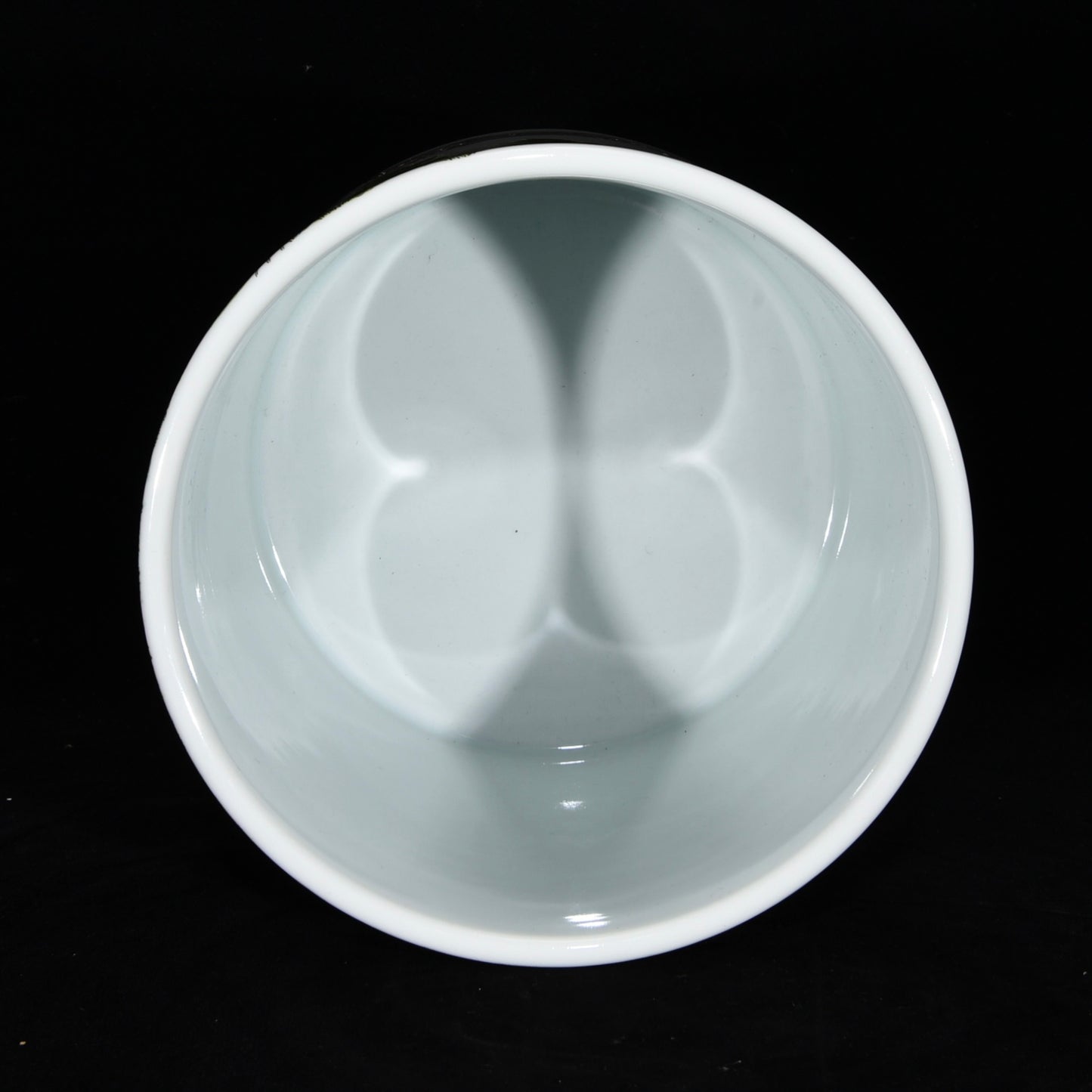 A2333 Chinese Qing Dynasty Famille Rose Enamel Flowers Bird Design Porcelain Brush Pot