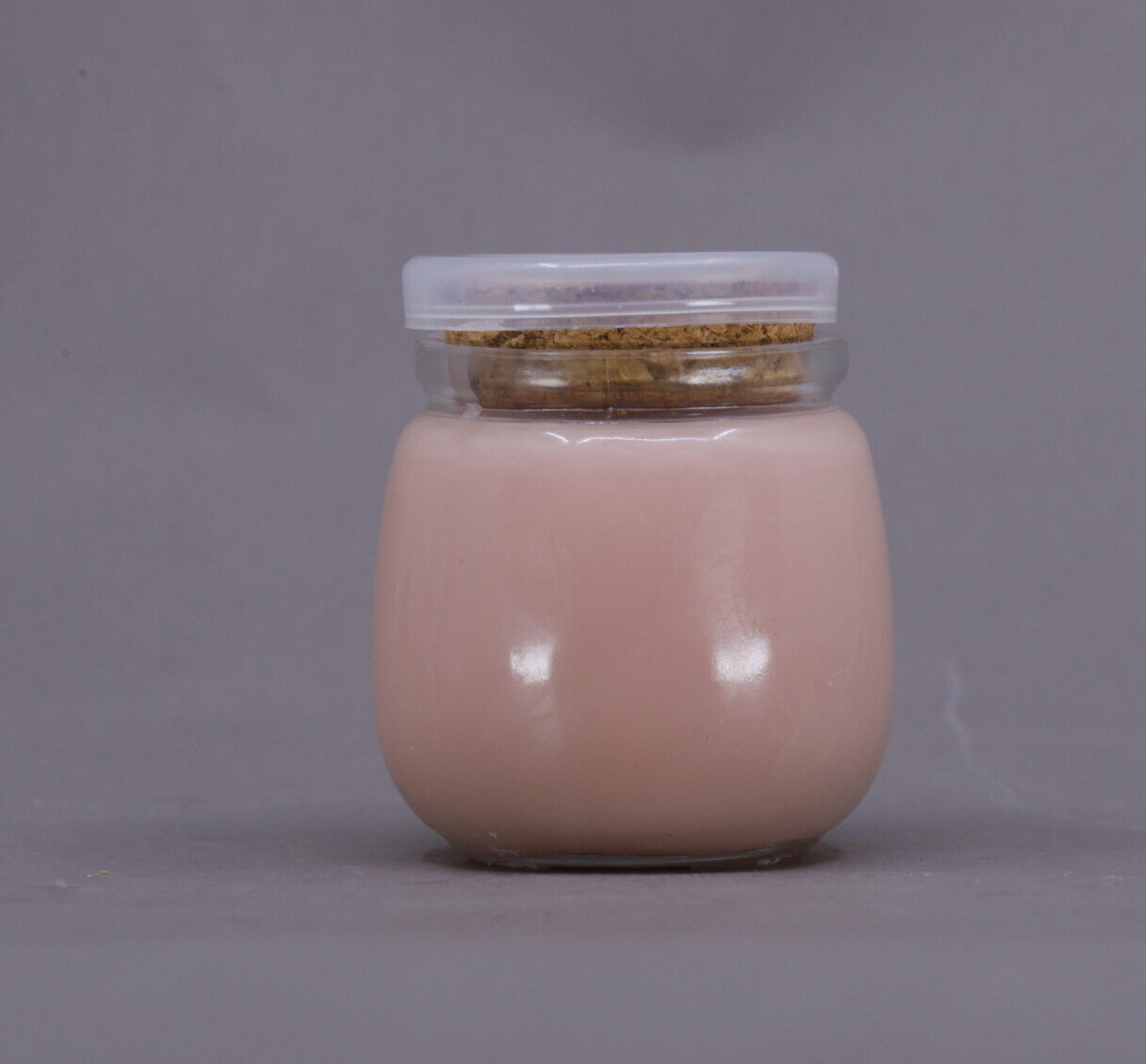 QR012 2.5% Brown Agarwood Scented Soy Wax Candle 7oz Jar