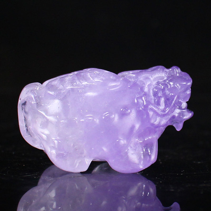 Beautiful Amethyst Dragon Turtle Pendant