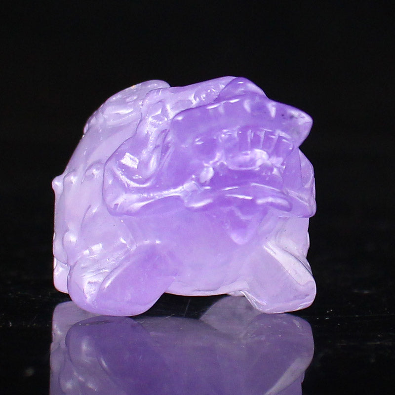 Beautiful Amethyst Dragon Turtle Pendant