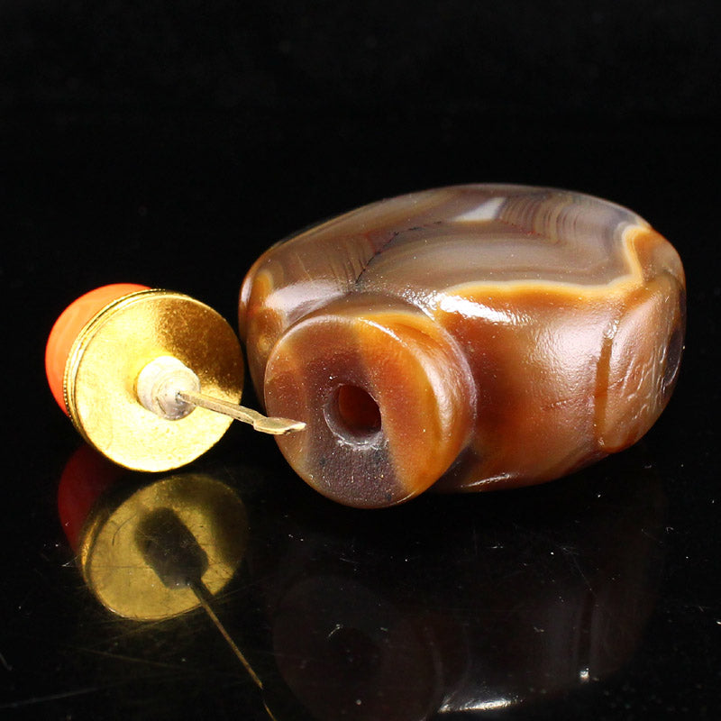 Chinese Agate Snuff Bottle