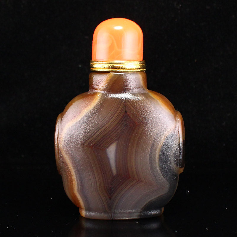 Chinese Agate Snuff Bottle