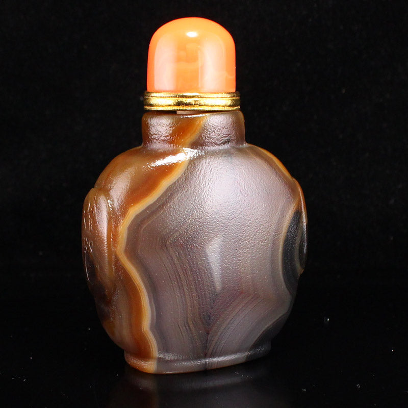 Chinese Agate Snuff Bottle