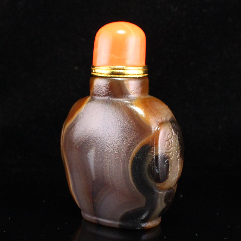 Chinese Agate Snuff Bottle