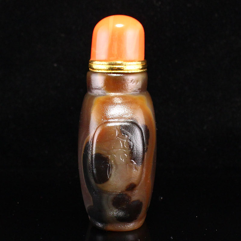 Chinese Agate Snuff Bottle