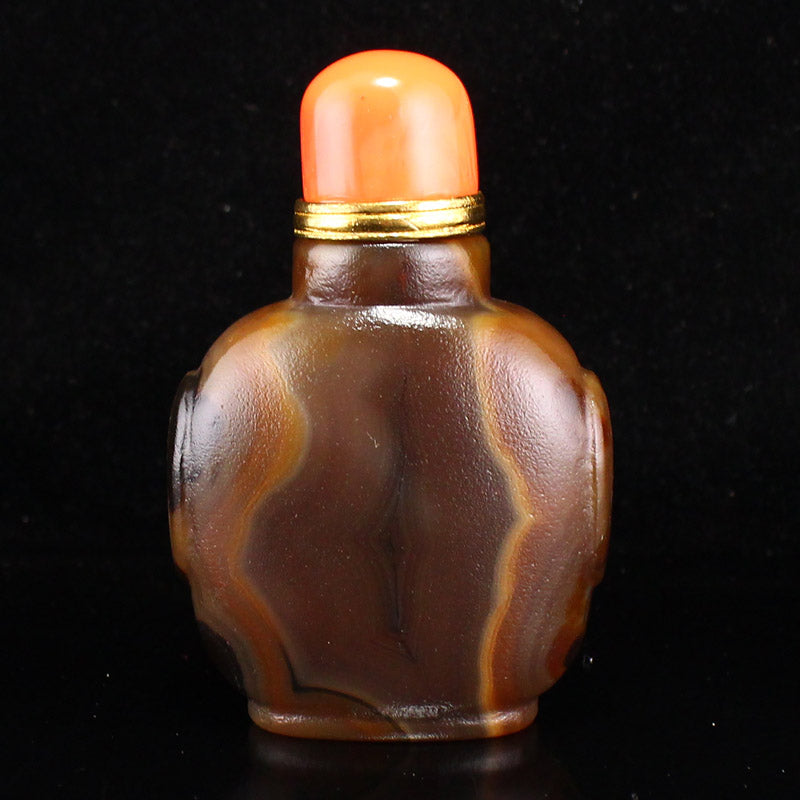 Chinese Agate Snuff Bottle