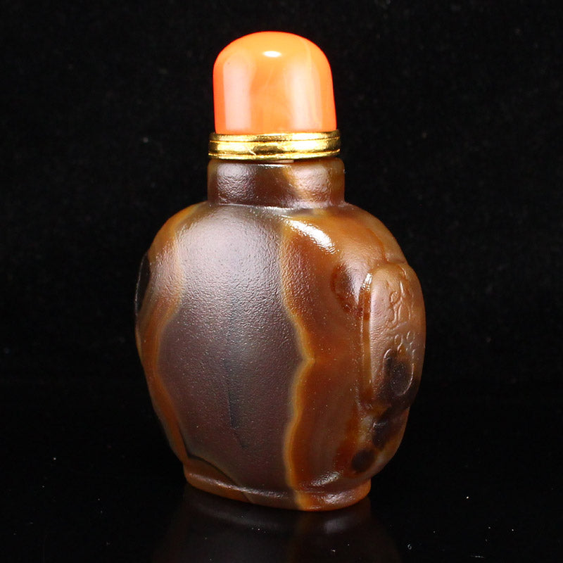 Chinese Agate Snuff Bottle