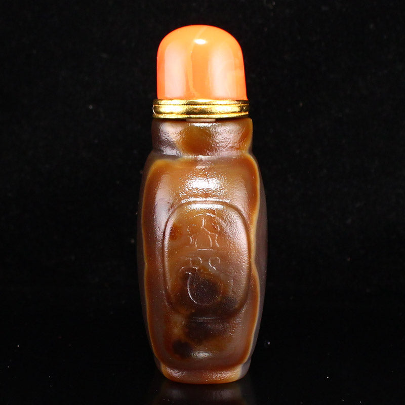 Chinese Agate Snuff Bottle