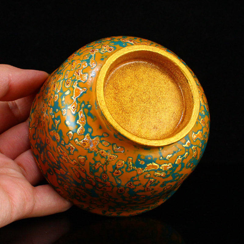 Chinese Gilt Gold Lacquerware Bowl