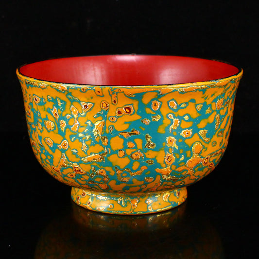 Chinese Gilt Gold Lacquerware Bowl