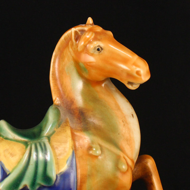 Tang Sancai Horse Porcelain Statue