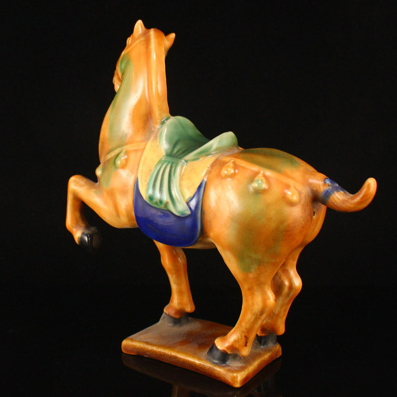 Tang Sancai Horse Porcelain Statue