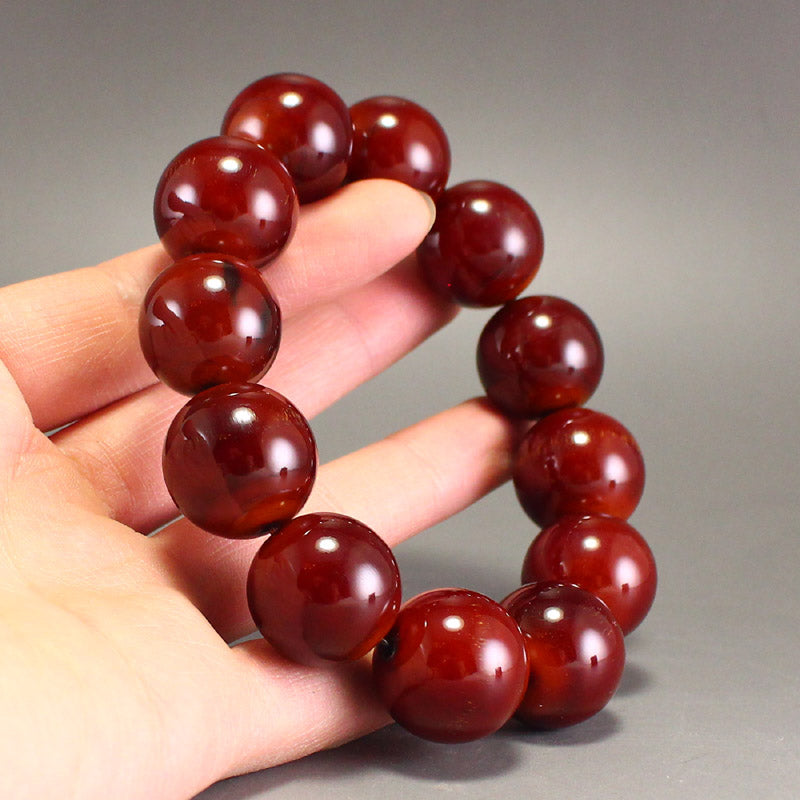 Chinese Ox Horn Beads Bracelet