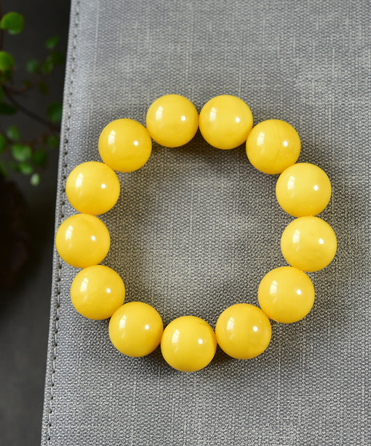 A1764 Beautiful Beeswax Beads Bracelet
