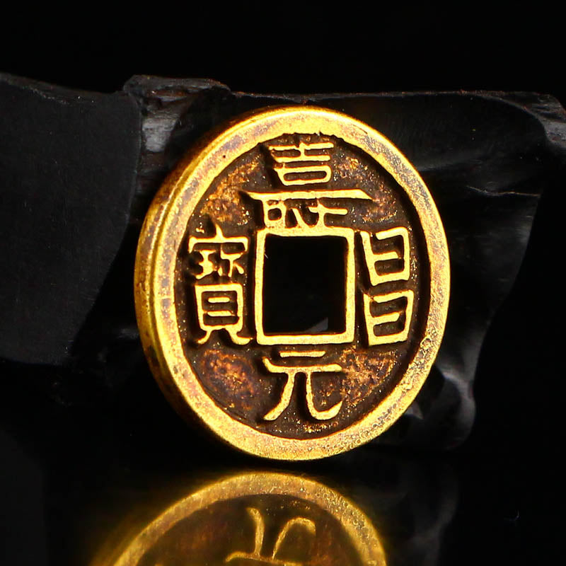 Vintage Chinese Gold Coin