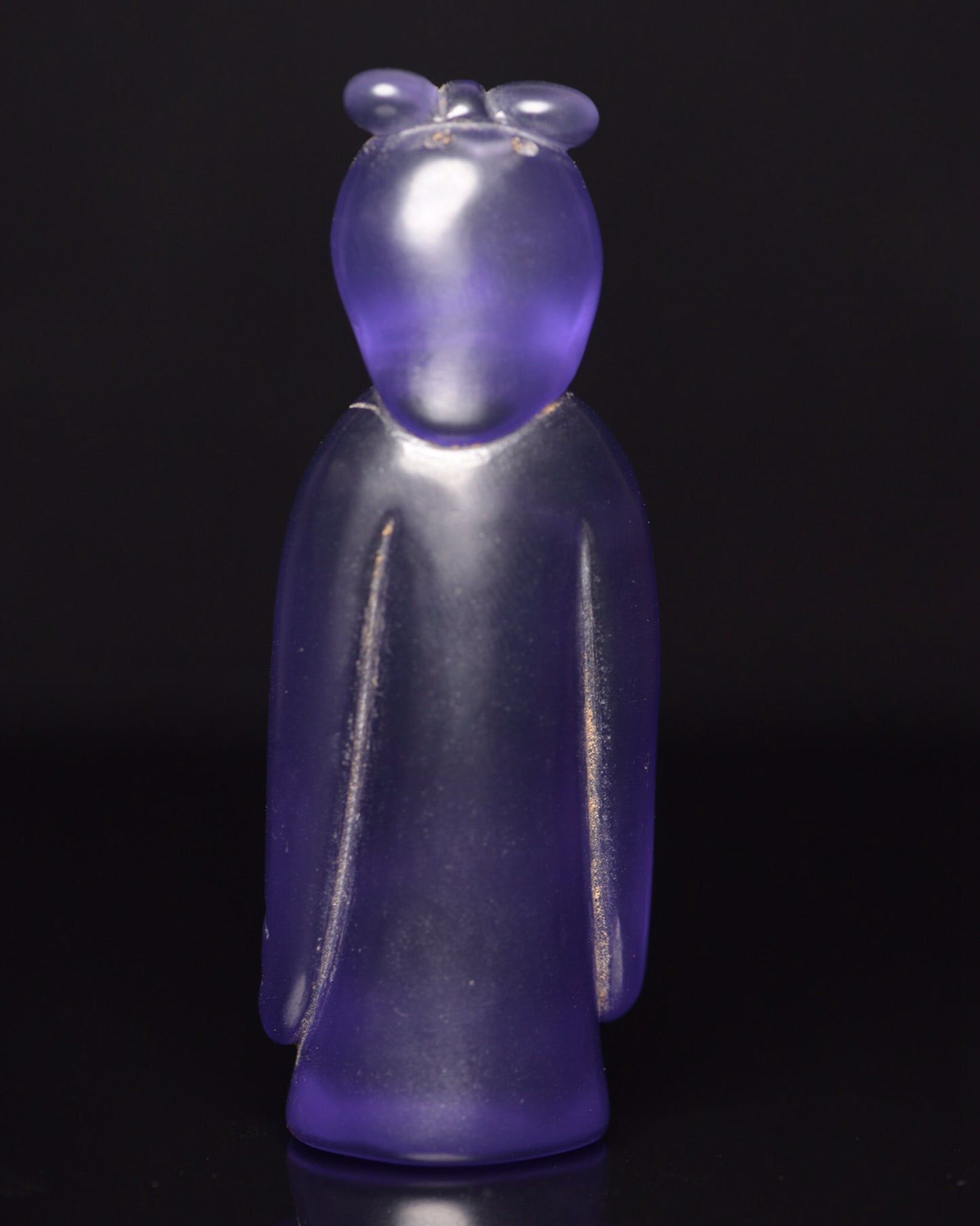 Old Blue Zircon Tang Dynasty Style Court Lady Statue